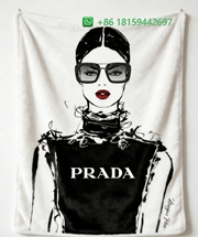 Prada Throw Blankets